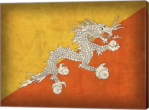 Framed Bhutan Print