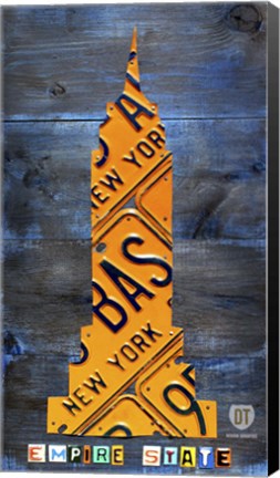 Framed Empire State Building Print