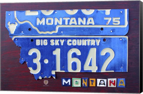 Framed Montana Print