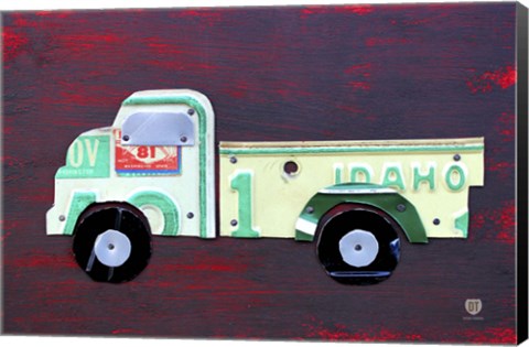 Framed Pickup Truck Print