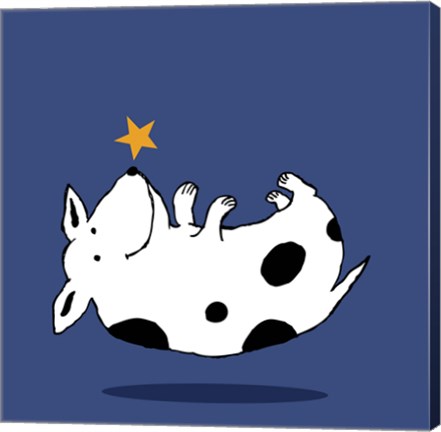 Framed Star Dog Print