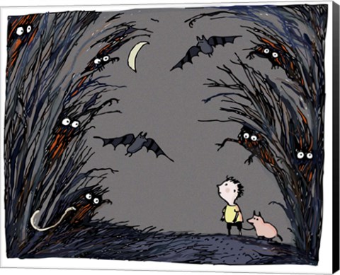 Framed Spooky Print