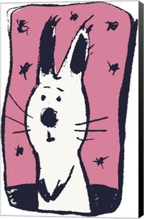 Framed Earnest Rabbit Print