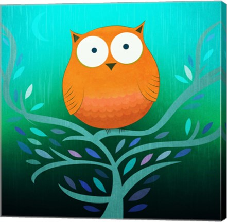 Framed Night Owl Print