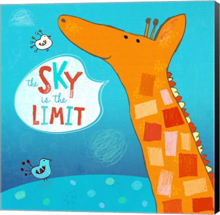 Framed Sky Is The Limit Print