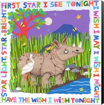 Framed First Star I See Tonight Print