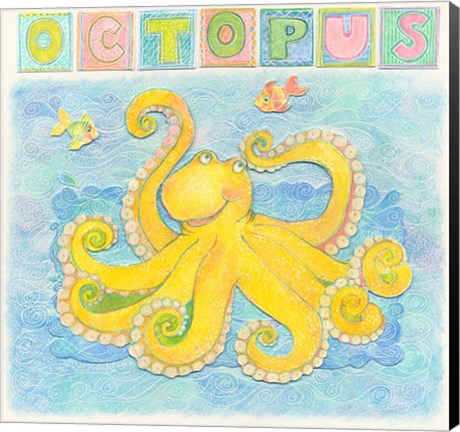 Framed Octopus Print