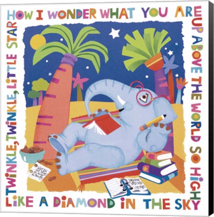 Framed Twinkle, Twinkle Print