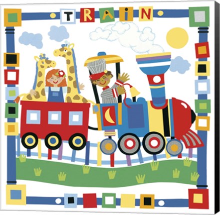 Framed Train Print
