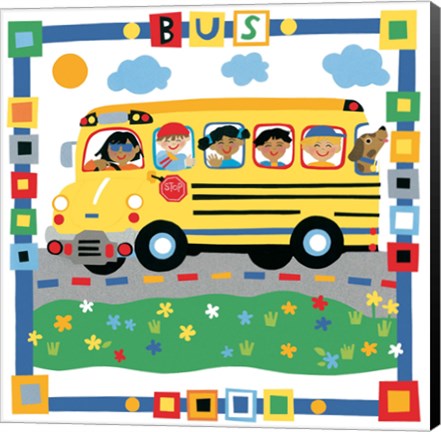 Framed Bus Print