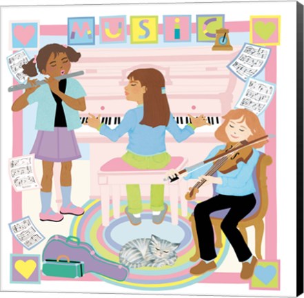 Framed Music Print