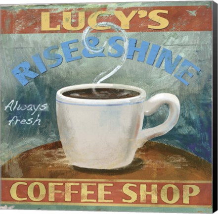 Framed Rise And Shine Print