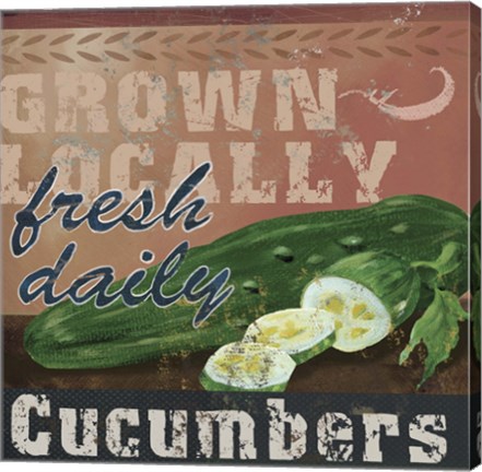Framed Farm Fresh IV Print