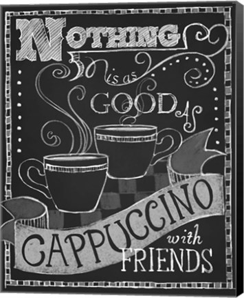 Framed Cappuccino Print