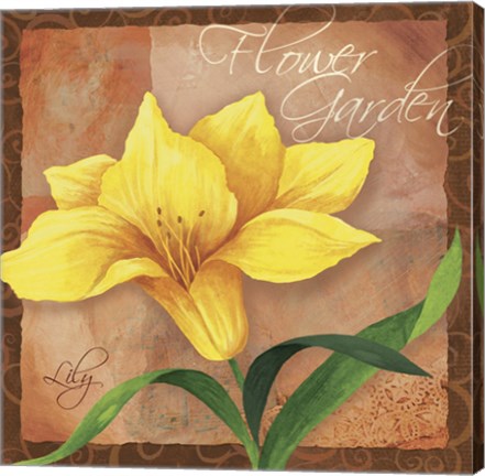 Framed Lily Print