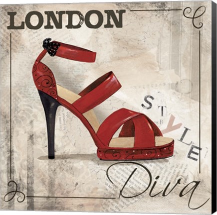 Framed London Style Print