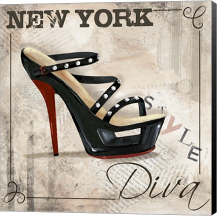 Framed New York Style Print