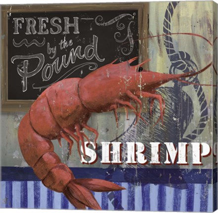 Framed Shrimp Print
