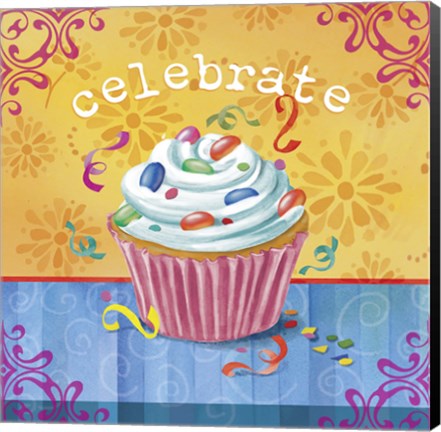 Framed Cupcake Print