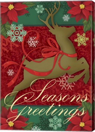 Framed Seasons Greetings Print