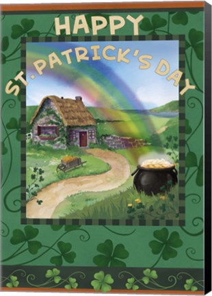 Framed St. Patrick&#39;s Day Print