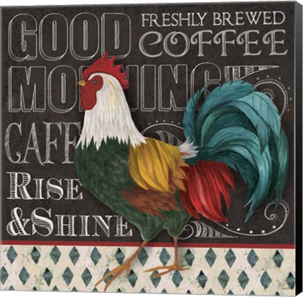 Framed Good Morning Print