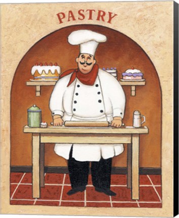 Framed Pastry Print