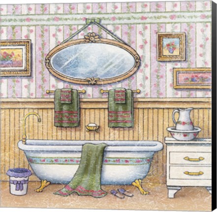 Framed In The Bath II Print