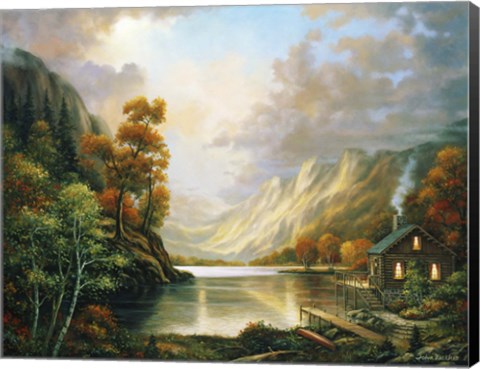 Framed Fall Serene Print