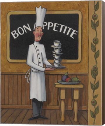 Framed Bon Appetite Print