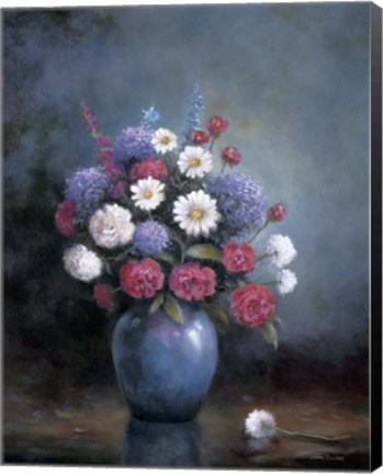 Framed Floral A Print