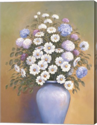 Framed Florals I Print