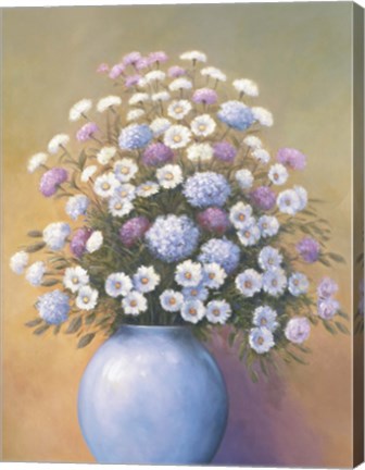 Framed Florals II Print
