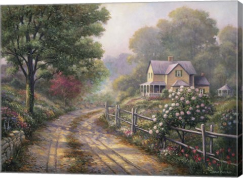Framed Lilac Morning Print