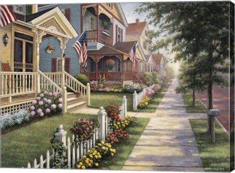 Framed Country Homes Print