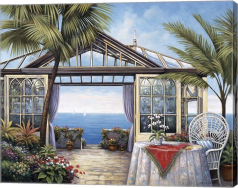 Framed Ocean View Print