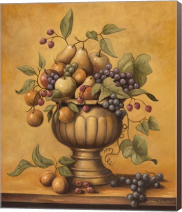 Framed Fruit Bowl Print