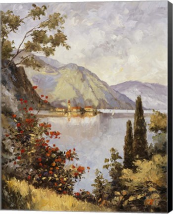 Framed Lake Como Print