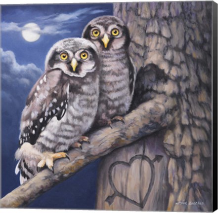 Framed Mates For Life Print