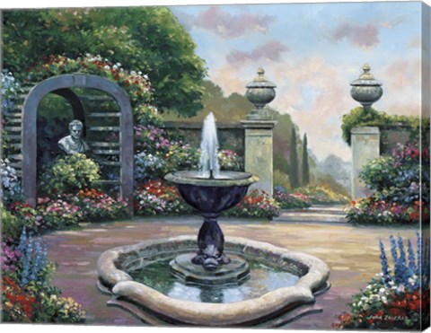 Framed Renaissance Garden Print