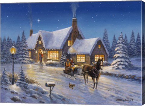 Framed Warmth Of The Season Print