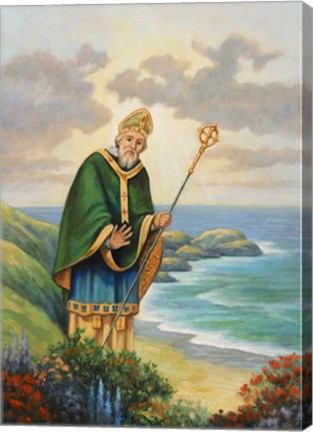 Framed St. Patrick Print