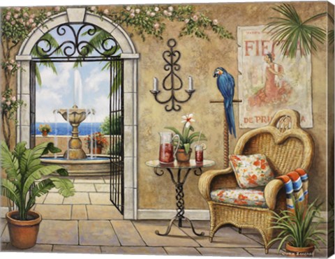 Framed Fiesta II Print