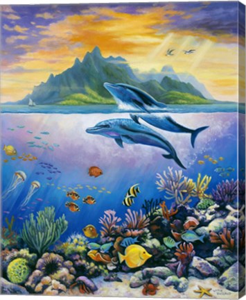 Framed Paradise Print