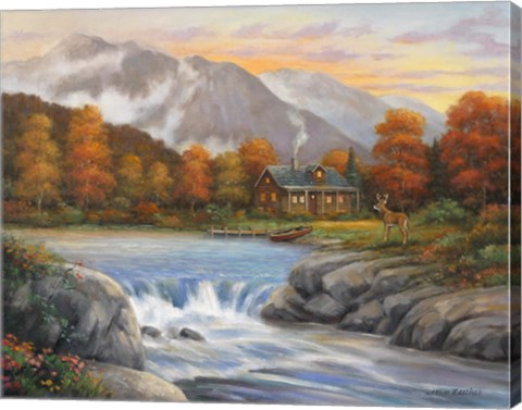 Framed Soft Light Print