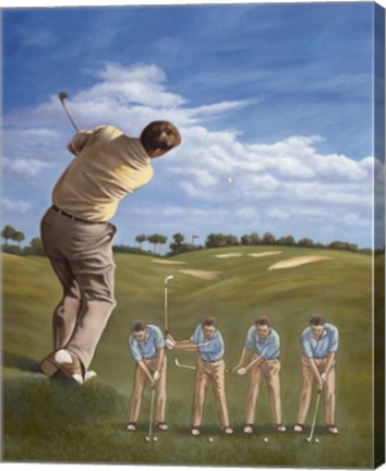 Framed Follow Through Print