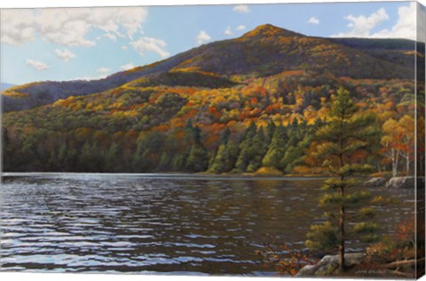Framed Equinox Pond II Print