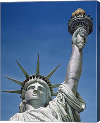 Framed Statue Of Liberty Print