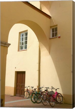 Framed Vilnius University in the Old Town, Vilnius, Lithuania Print