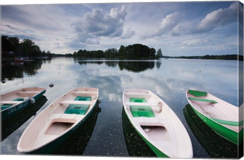 Framed Lake Galve, Trakai Historical National Park, Lithuania I Print